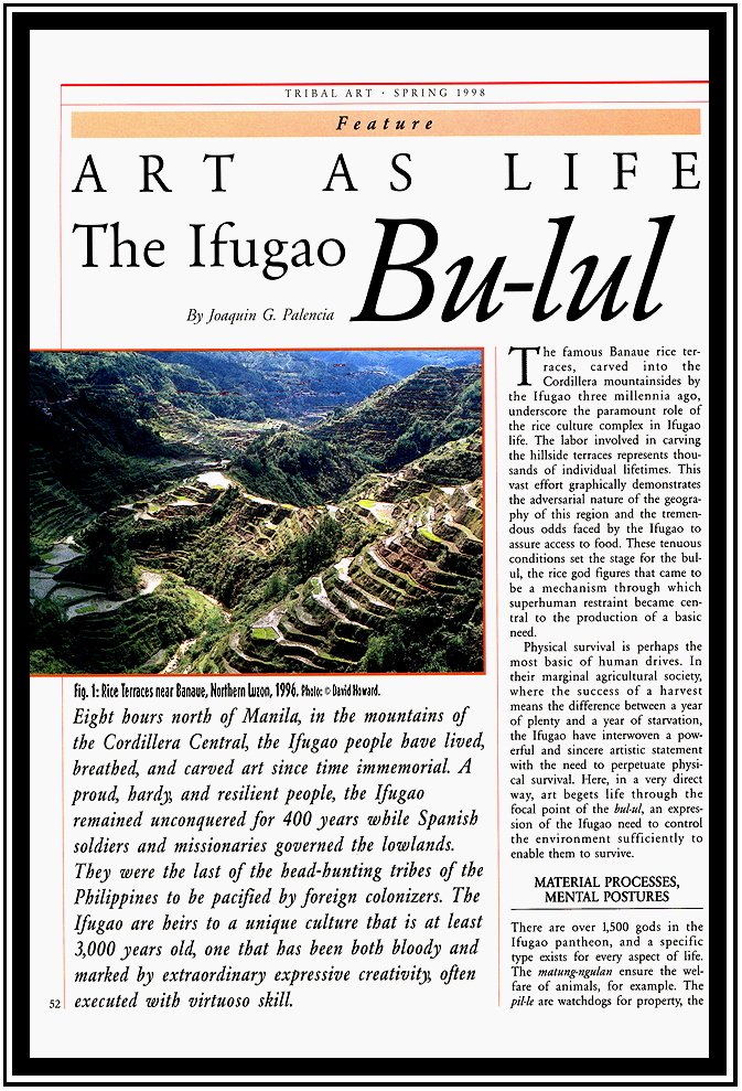 David E. T. Howard Photographer Artist Ifugao Bulul Banaue Rice Terrace Photograph David E. T. Howard Photographer Artist
