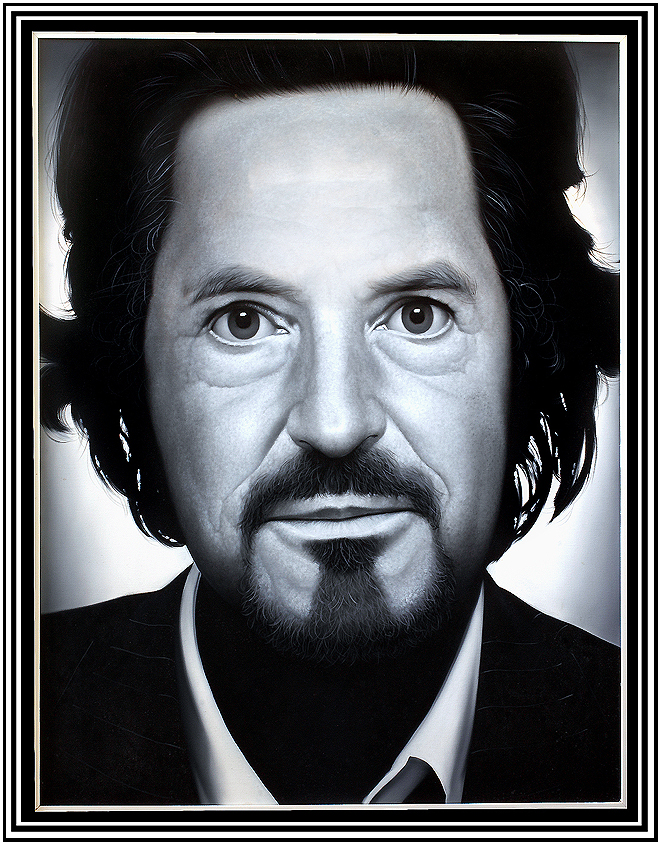 David Howard Photography Oil on Canvas Self Portrait David Howard Photography