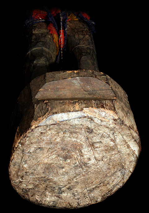 IFUGAO DANCING BULUL WOODEN BASE DAVID HOWARD TRIBAL ART