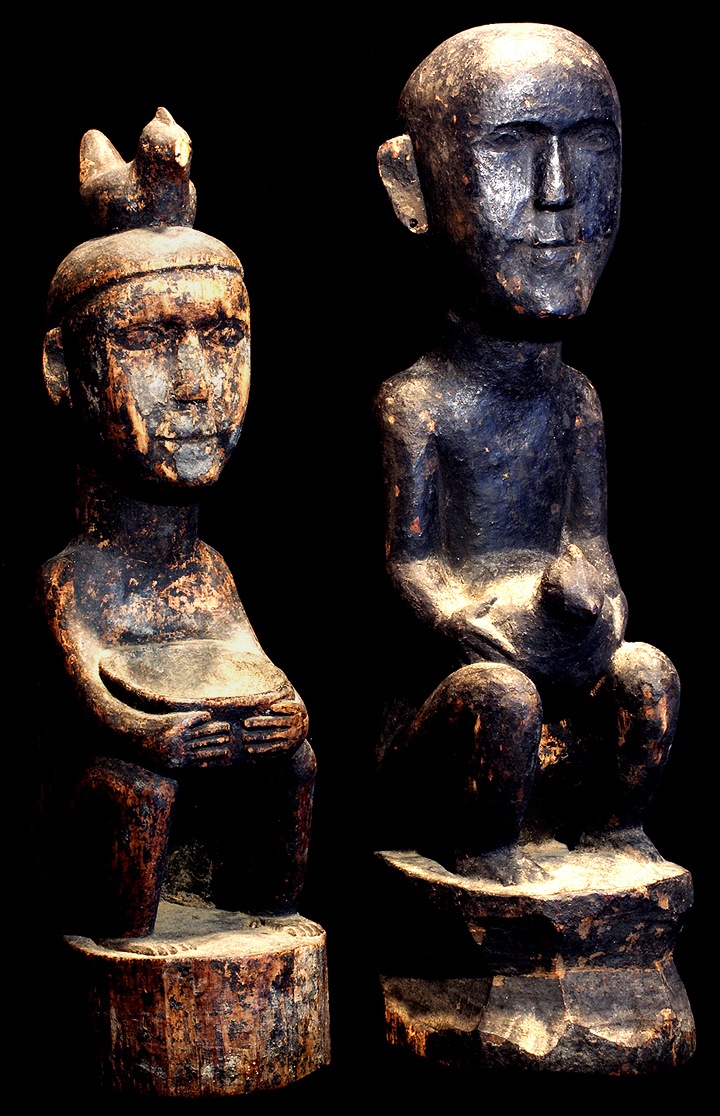 BULUL IFUGAO STATUE PAIR