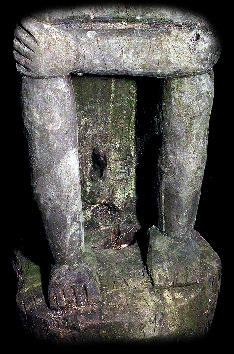 Seated Male Ifugao Bulul David Howard Tribal Art