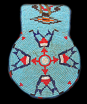 SIOUX MEDICINE BAG DAVID HOWARD TRIBAL ART