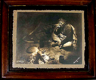 charles carpenter after dinner smoke photograph david howard tribal art