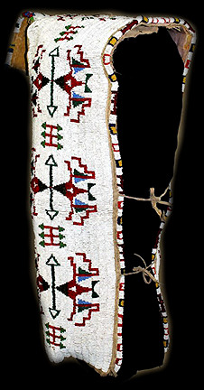 NATIVE AMERICAN SIOUX CRADLE BOARD DAVID HOWARD TRIBAL ART