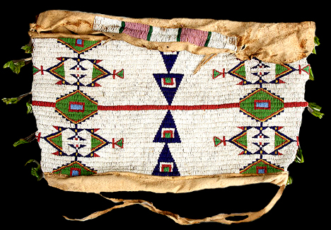 LAKOTA SIOUX NATIVE AMERICAN TEEPEE POSSIBLE BAG