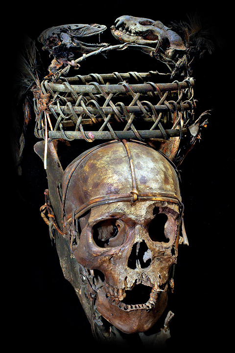 Ifugao Head Hunting Trophy Skull David Howard Tribal Art