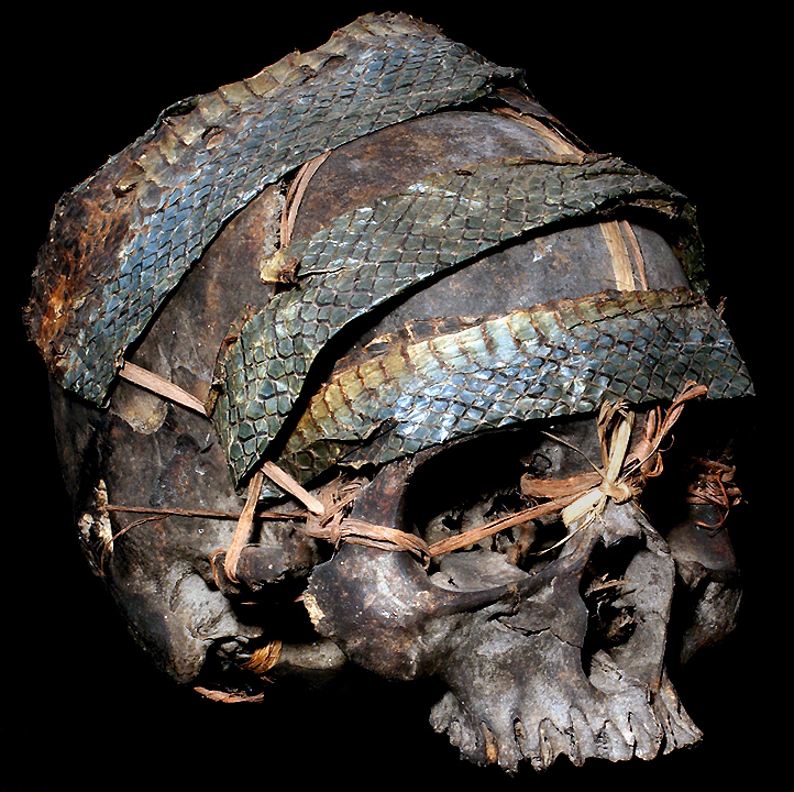 David Howard Tribal Art Ifugao Head Hunting Real Human Trophy Skull