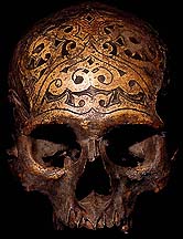 DAVID HOWARD TRIBAL ART DAYAK SKULL