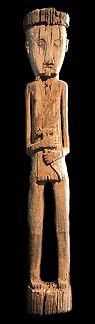 DAYAK BENAO STATUE DAVID HOWARD TRIBAL ART