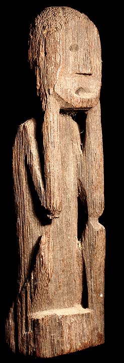 Tun Tun Dayak Agom Rice Field Marker David Howard Tribal Art