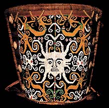 DAYAK BAYA CARRIER DAVID HOWARD TRIBAL ART