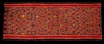 DAYAK TEXTILE DAVID HOWARD TRIBAL ART