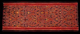 DAYAK TEXTILE DAVID HOWARD TRIBAL ART