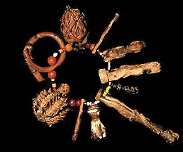 DAYAK SHAMANS AMULET DAVID HOWARD TRIBAL ART