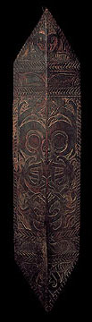 DAYAK SHIELD DAVID HOWARD TRIBAL ART