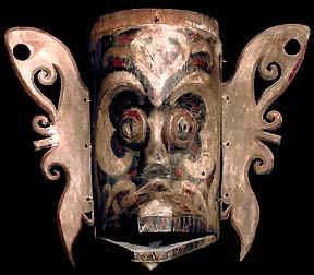 DAYAK MASK DAVID HOWARD TRIBAL ART