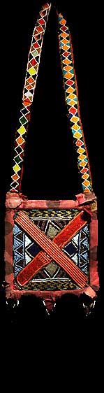 YORUBA SHANGO BEADED BAG