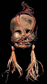 HANGING DAYAK SKULL