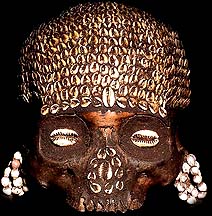 PAPUA NEW GUINEA HUAMN SKULL