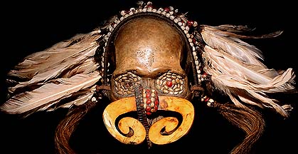 AUTHENTIC ASMAT SKULL