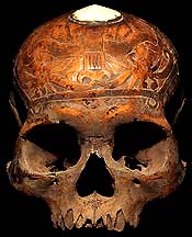 DAYAK HUMAN TROPHY SKULL