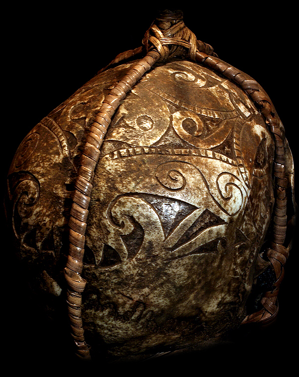 IBAN DAYAK TROPHY SKULL