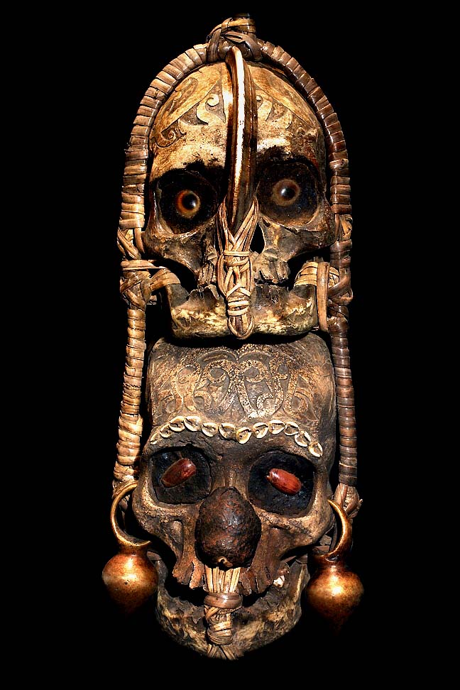 DAYAK TROPHY SKULLS