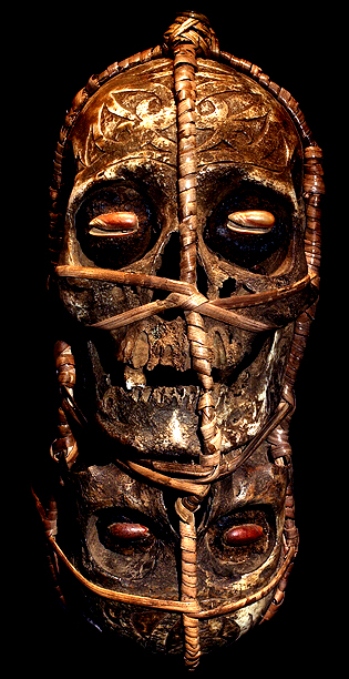 DAYAK HEADHUNTING SKULLS