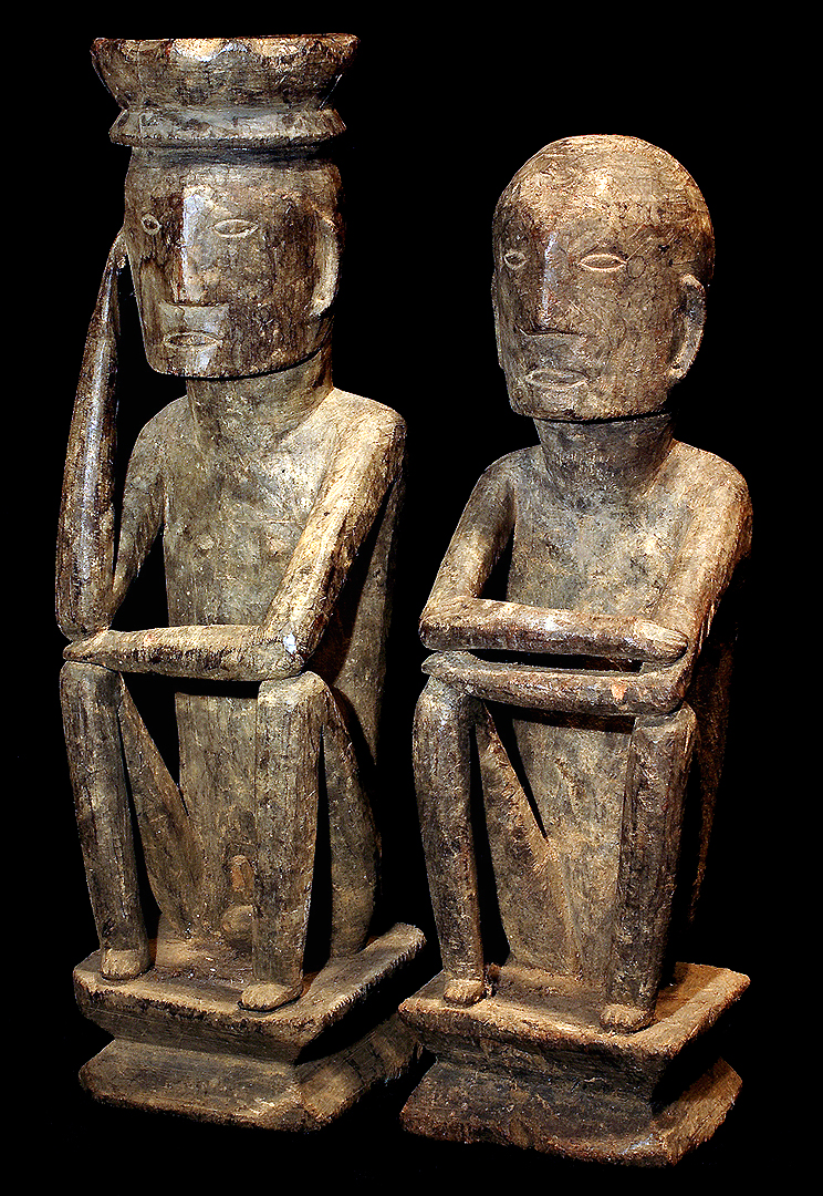 DAVID HOWARD TRIBAL ART IFUGAO BULUL STATUES