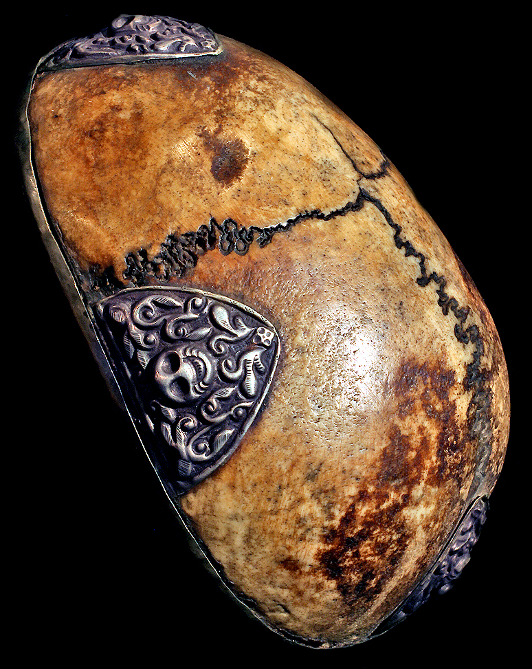 Kapala skull cap David Howard Tribal Art