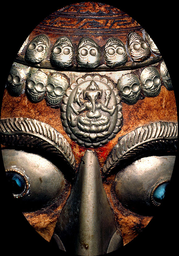 KAPALA THIRD EYE KAPALA SACRED HUMAN SKULL