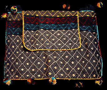 NAGA TEXTILE BAG DAVID HOWARD TRIBAL ART